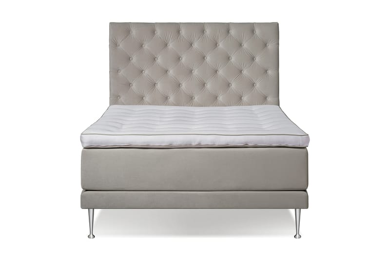 Victoria Komplett Sengepakke 140x200 - Beige - Møbler - Senger - Kontinentalsenger