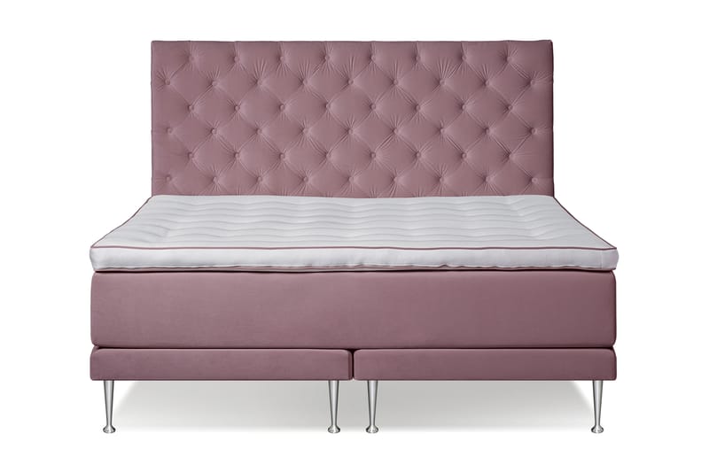 Victoria Komplett Sengepakke 180x200 - Cerise - Møbler - Senger - Kontinentalsenger