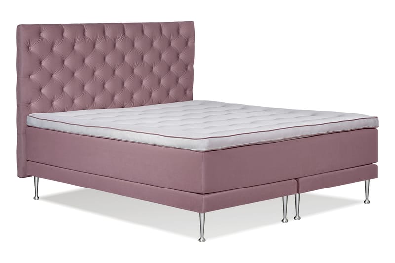 Victoria Komplett Sengepakke 180x200 - Cerise - Møbler - Senger - Kontinentalsenger