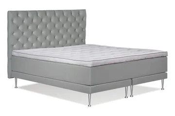Victoria Komplett Sengepakke 180x200 - Lysegr å - Møbler - Senger - Kontinentalsenger