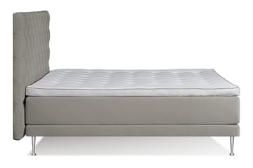 VICTORIA Kontinentalseng 180 - Beige - Møbler - Senger - Komplett sengepakke