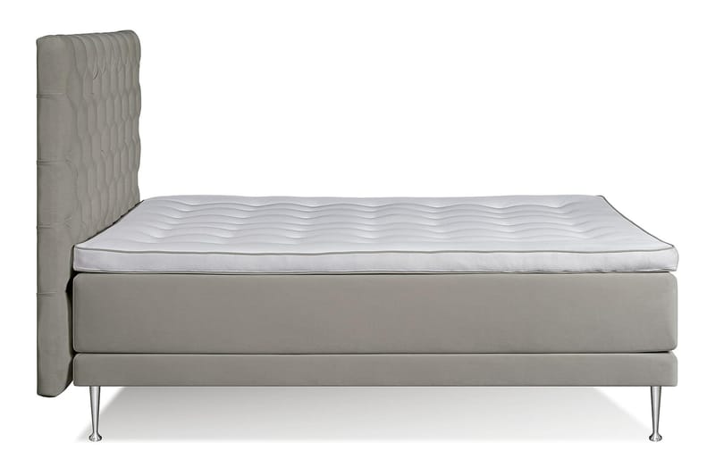 VICTORIA Kontinentalseng 180 - Beige - Møbler - Senger - Komplett sengepakke