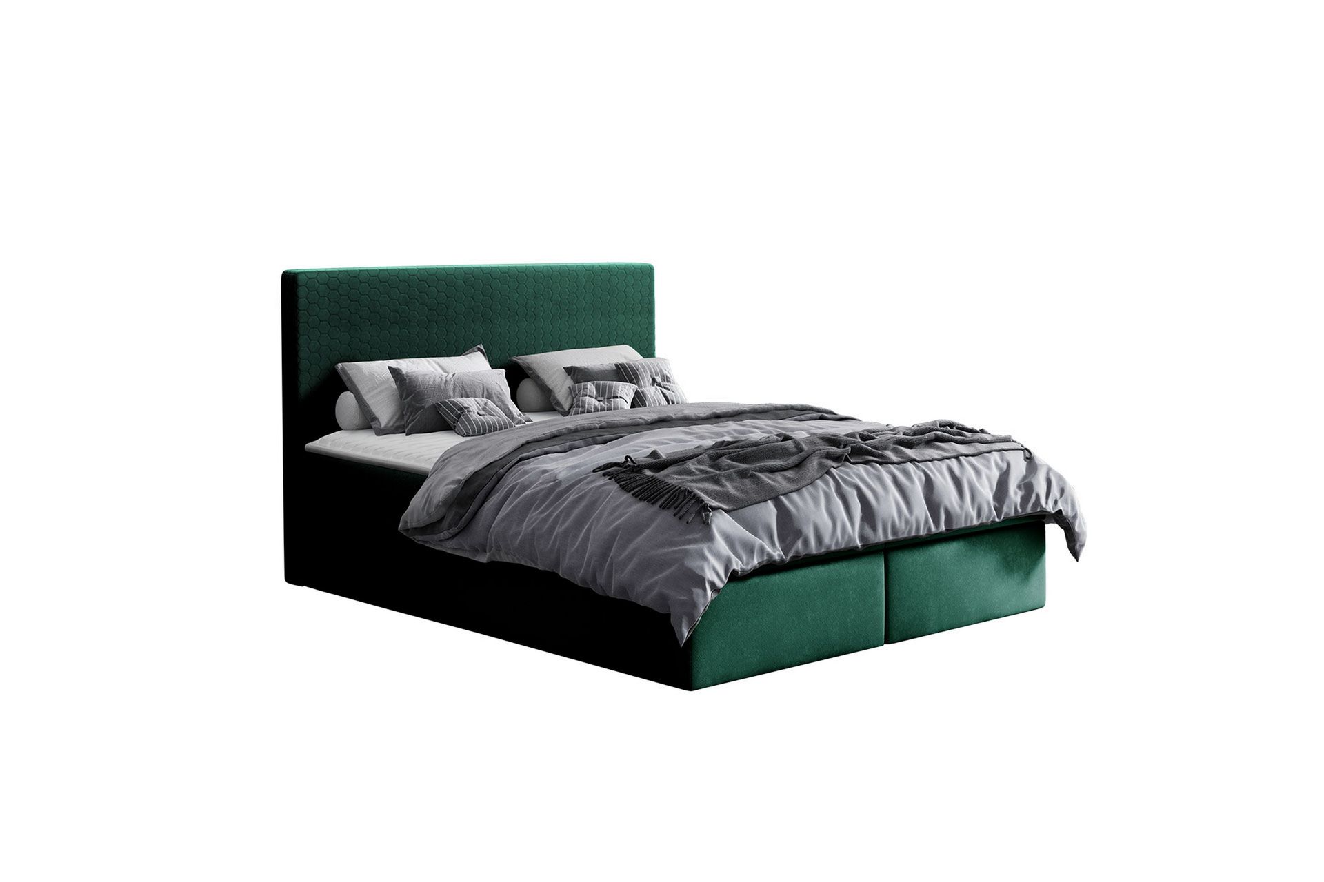 Laargard / Cosmo Sengpakke Kontinentalseng 120x200 cm - Grønn - Møbler - Senger - Komplett sengepakke