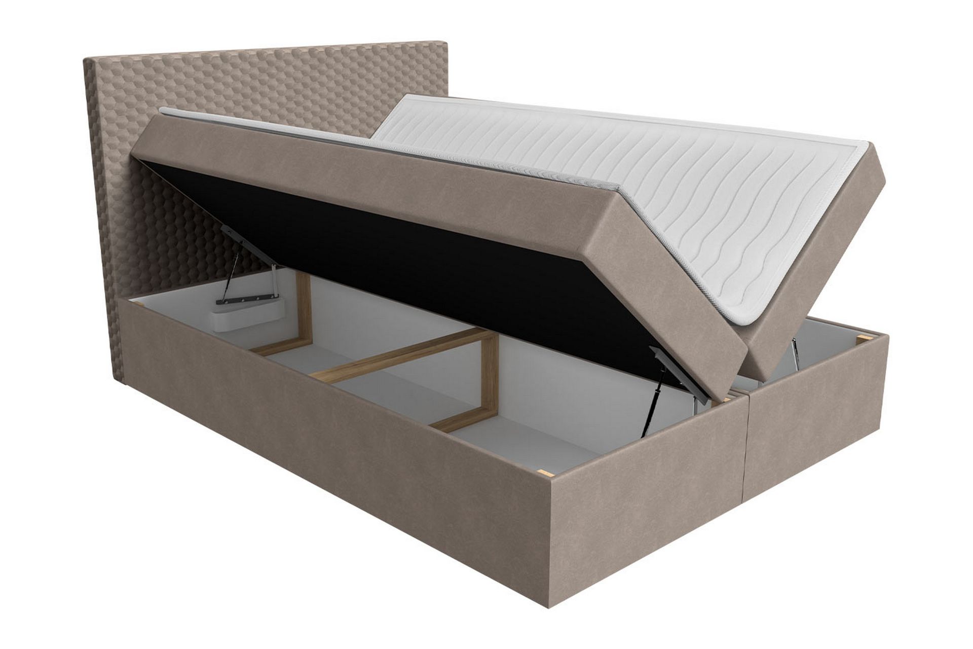 Laargard / Cosmo Sengpakke Kontinentalseng 120x200 cm - Grønn - Møbler - Senger - Komplett sengepakke