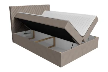 Laargard / Cosmo Sengpakke Kontinentalseng 120x200 cm - Rød - Møbler - Senger - Komplett sengepakke