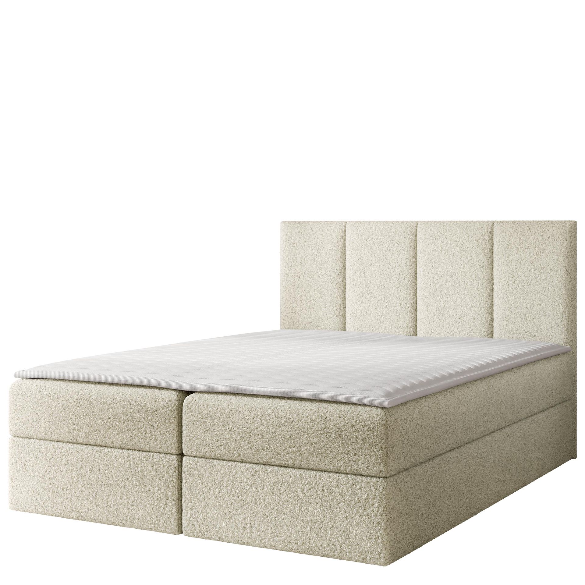 Laggano sengepakke kontinentalseng 160x200 cm - krembeige
