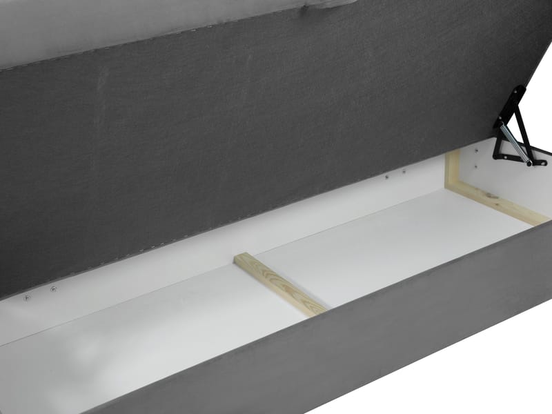 Laggano sengepakke kontinentalseng 160x200 cm - taupe - Møbler - Senger - Komplett sengepakke