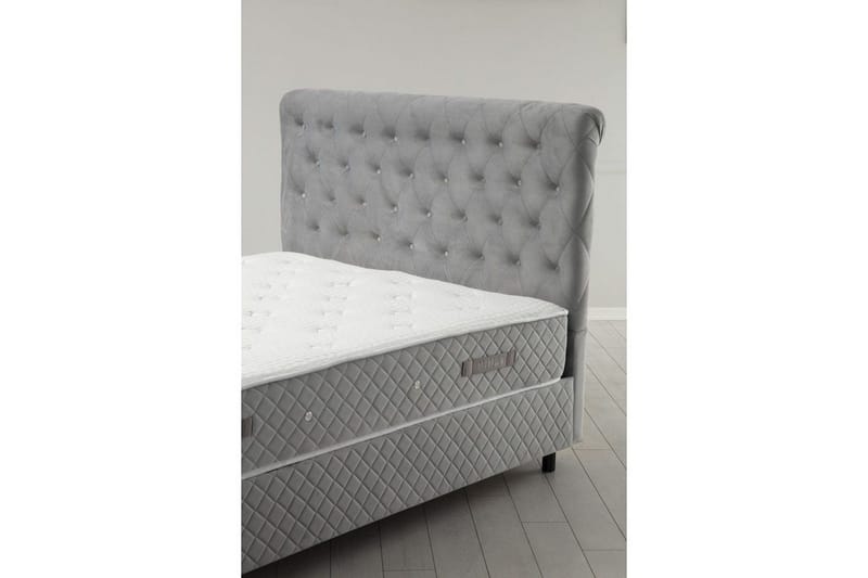 Lamoon Komplett Sengepakke 140x200 cm - Taupe - Møbler - Senger - Komplett sengepakke