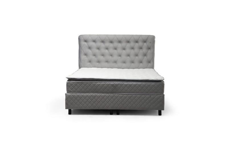 Lamoon Komplett Sengepakke 150x200 cm - Grå - Møbler - Senger - Komplett sengepakke