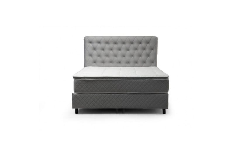 Lamoon Komplett Sengepakke 90x190 cm - Grå - Møbler - Senger - Komplett sengepakke