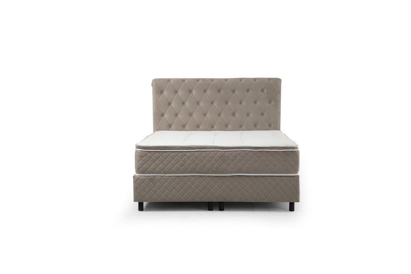 Lamoon Sengepakke Kontinentalseng 120x200 cm - Beige - Møbler - Senger - Komplett sengepakke