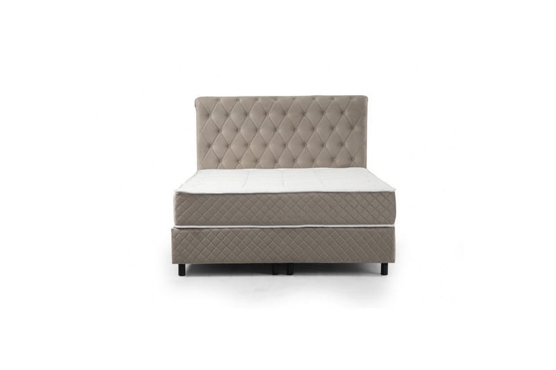 Lamoon Sengepakke Kontinentalseng 160x200 cm - Beige - Møbler - Senger - Komplett sengepakke