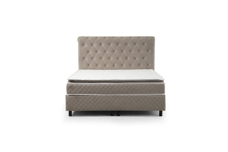 Lamoon Sengepakke Ramme Seng 150x200 cm - Beige - Møbler - Senger - Komplett sengepakke