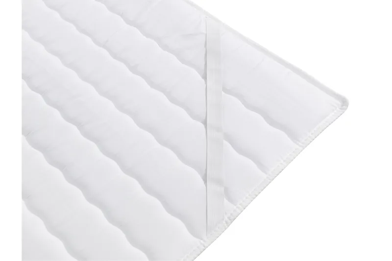 Leckersbo Komplett Sengeløsning Kontinentalseng med oppbevaring 140x200 cm - Hvit - Møbler - Senger - Komplett sengepakke