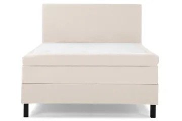 Glatt Sengegavl 120 cm - Beige
