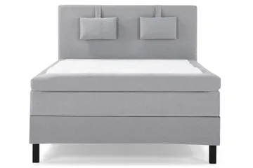 Glatt Sengegavl 140 cm - Mellomgrå