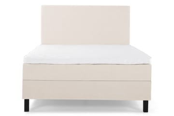 Glatt Sengegavl 140 cm - Beige