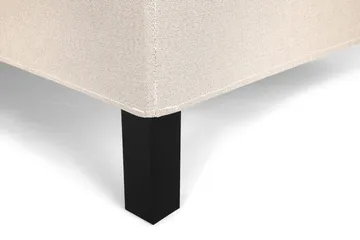 Lucky Komplett Sengpakke 180x200 cm Kontinentalseng med Sengegavl Fast - Beige - Møbler - Senger - Kontinentalsenger