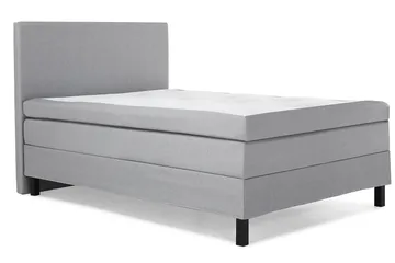Lucky Kontinentalseng 120x200 Memory - Mellangrå - Møbler - Senger - Komplett sengepakke
