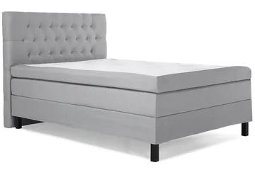 Lucky Kontinentalseng 120x200 Memory - Mellangrå - Møbler - Senger - Komplett sengepakke