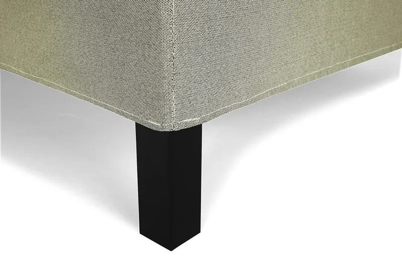 Lucky Kontinentalseng 140x200 Polyeter - Grønn - Møbler - Senger - Komplett sengepakke