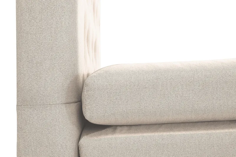Lucky Kontinentalseng 160x200 Lateks - Beige - Møbler - Senger - Komplett sengepakke