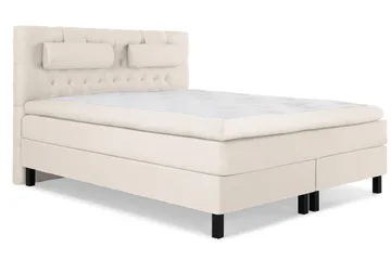 Lucky Kontinentalseng 160x200 Lateks - Beige - Møbler - Senger - Kontinentalsenger