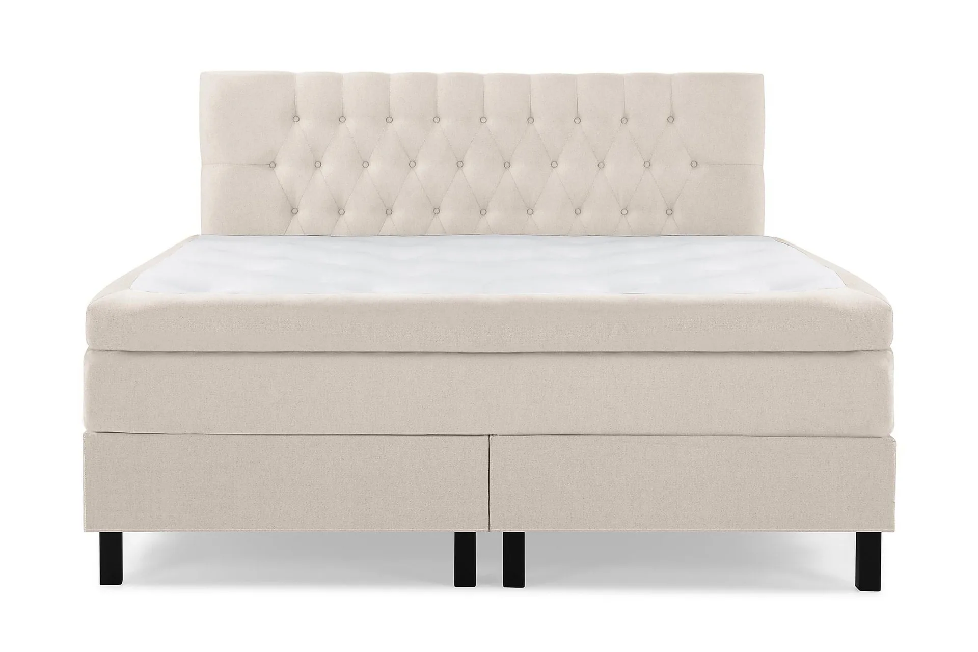 Lucky Kontinentalseng 160x200 Memory - Beige