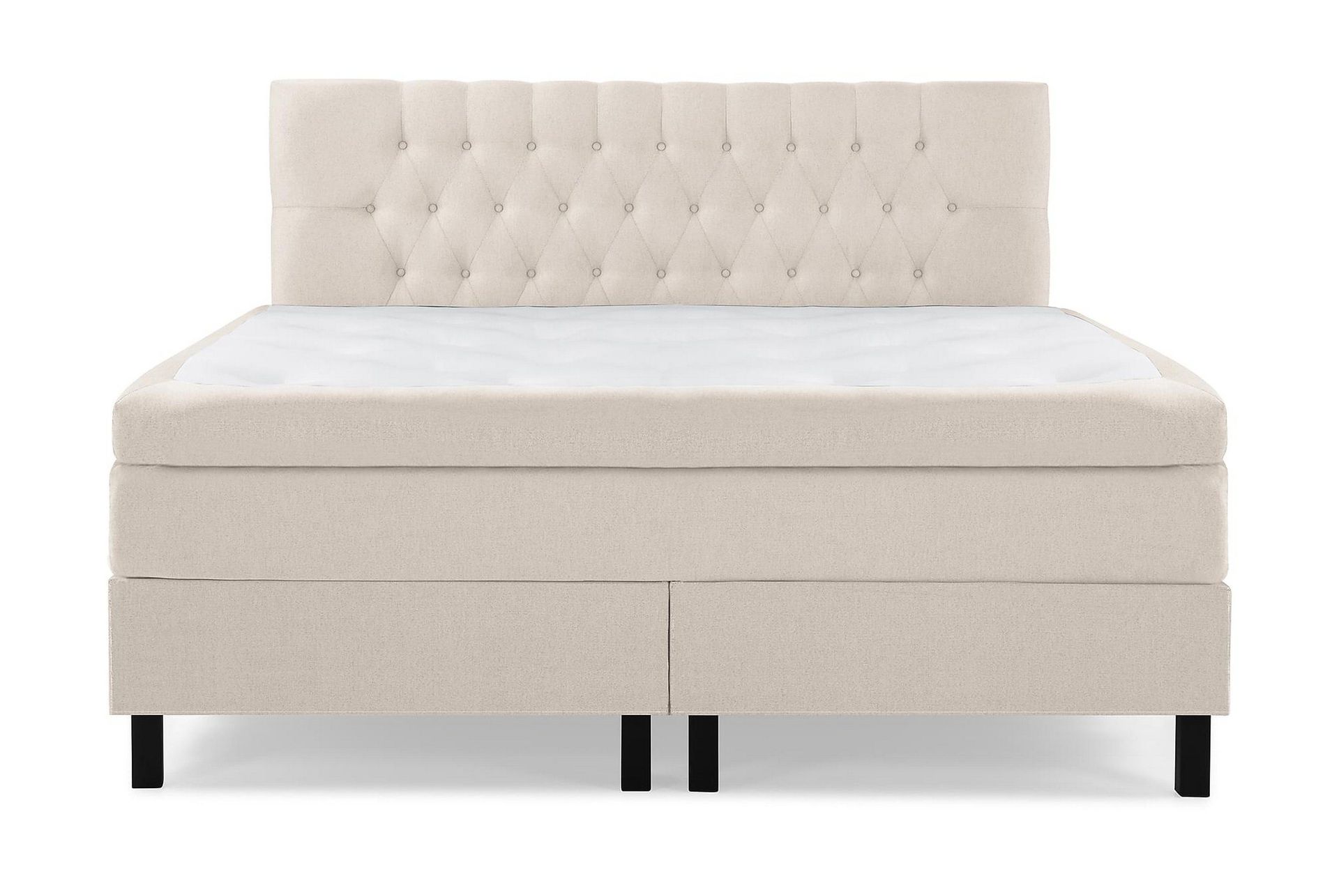 Lucky Kontinentalseng 180x200 cm Polyeter - Beige