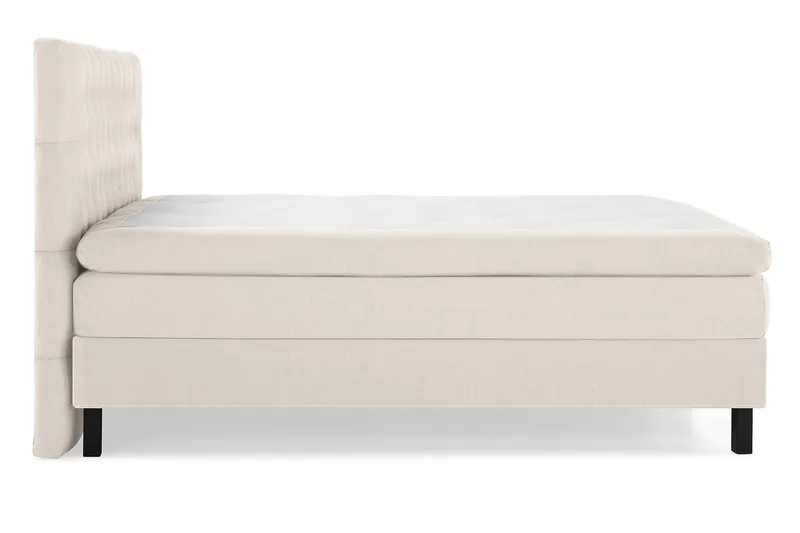 Lucky Kontinentalseng 180x200 cm Polyeter - Beige - Møbler - Senger - Komplett sengepakke