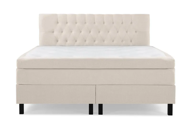 Lucky Kontinentalseng 180x200 Lateks - Beige - Møbler - Senger - Komplett sengepakke