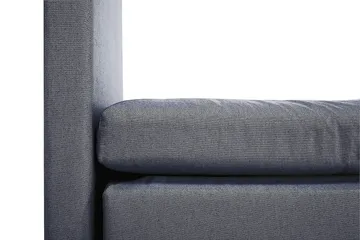 Lucky Kontinentalseng Polyeter 150x200 - Mørkeblå - Møbler - Senger - Komplett sengepakke