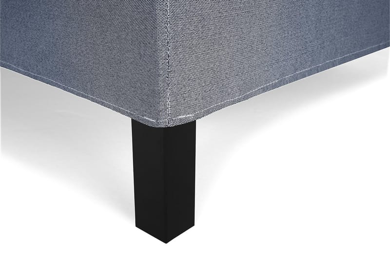 Lucky Sengepakke 140x200 Polyeter Diamant Sengegavl - Mørkeblå - Møbler - Senger - Komplett sengepakke