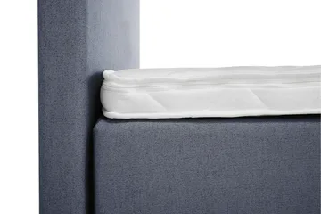 Lucky Sengepakke 150x200 Skum Glatt Sengegavl - Nakkepute Stor Mørkeblå - Møbler - Senger - Kontinentalsenger