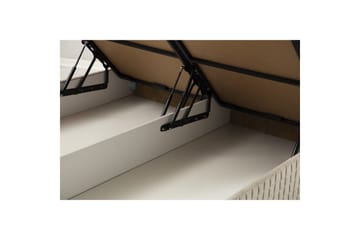 Madrass, Underdel og Hodegjerde Sudamal Sett Brun - 90 x 114 x 190 cm - Møbler - Senger - Komplett sengepakke