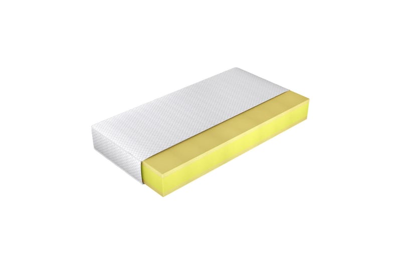 Afvan Skummadrass 90x200 cm - Hvit - Møbler - Senger - Madrasser - Skummadrass