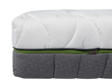 Brylan springfjærmadrass 140x200 cm - hvit - Møbler - Senger - Madrasser - Overmadrass