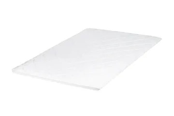 HVILA Duo overmadrass vendbar med sommer- og vinterside, 140x200 cm – 7 cm myk/medium, polyeterskum, vaskbart trekk - Møbler - Senger - Madrasser - Overmadrass