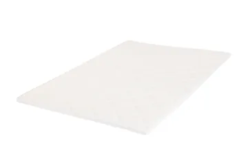 HVILA Duo overmadrass vendbar med sommer- og vinterside, 140x200 cm – 7 cm myk/medium, polyeterskum, vaskbart trekk - Møbler - Senger - Madrasser - Overmadrass