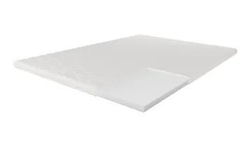 HVILA Memory overmadrass med trykkavlastende memoryskum 140x200 cm – 7 cm myk/medium, vaskbart trekk - Møbler - Senger - Madrasser - Overmadrass