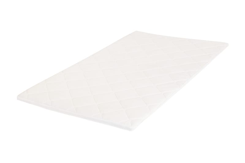 HVILA overmadrass 120x200 cm – 7 cm Myk/Medium polyeterskum, vendbar sommer- og vinterside, vaskbart trekk, undefined