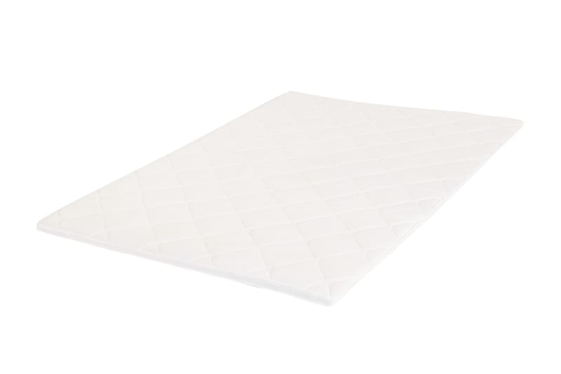 HVILA Overmadrass 140x200 cm – 7 cm Myk/Medium polyeterskum, vendbar sommer- og vinterside, vaskbart trekk, undefined