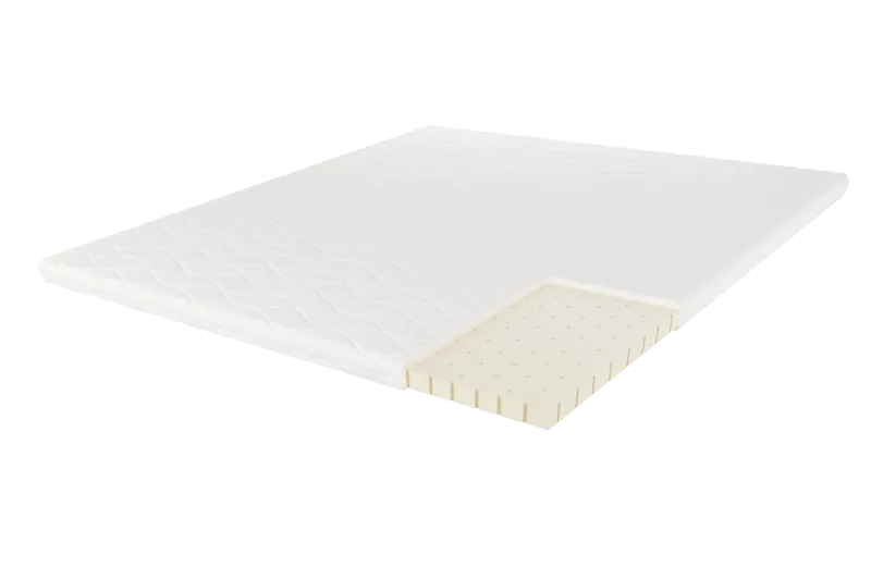 HVILA overmadrass 180x200 cm – 7 cm Medium/Fast punktelastisk lateks med vaskbart trekk - Møbler - Senger - Madrasser - Overmadrass