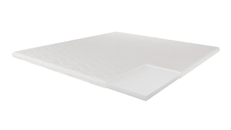 HVILA Overmadrass 180x200 cm – 7 cm myk/medium memoryskum, trykkavlastende med vaskbart trekk - Møbler - Senger - Madrasser - Overmadrass