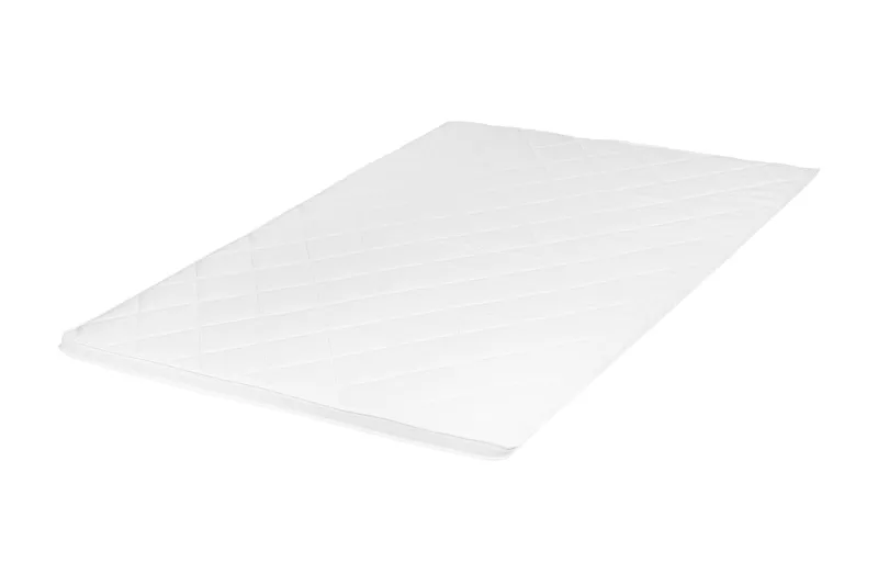 HVILA Overmadrass 180x200 cm – 7 cm Myk/Medium polyeterskum, vendbar sommer- og vinterside, vaskbart trekk, undefined