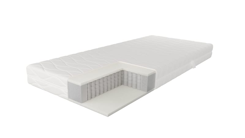 HVILA resårmadrass med vaskbart trekk 80x200 cm - Møbler - Senger - Madrasser - Rammemadrass & springfjærmadrass