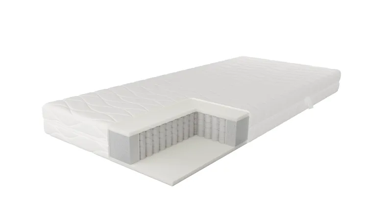 HVILA resårmadrass med vaskbart trekk 90x200 cm - Møbler - Senger - Madrasser - Rammemadrass & springfjærmadrass