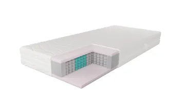 HVILA Pocket 7-soners fjærmadrass med vaskbart trekk 90x200 cm - Møbler - Senger - Madrasser - Rammemadrass & springfjærmadrass
