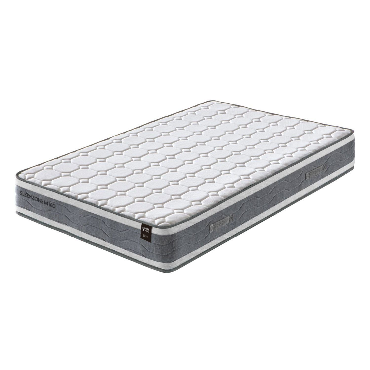 Kontinentalmadrass HOME4YOU Sleepzone M vendbar 160x200x25 cm -