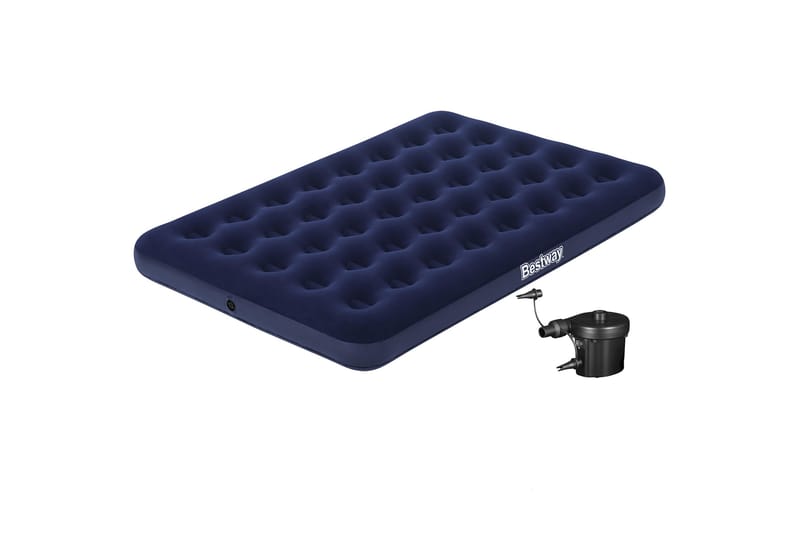 Bestway Airbed Full Oppblåsbar madrass med elektrisk pumpe B - Bestway - Luftmadrass & oppblåsbar madrass